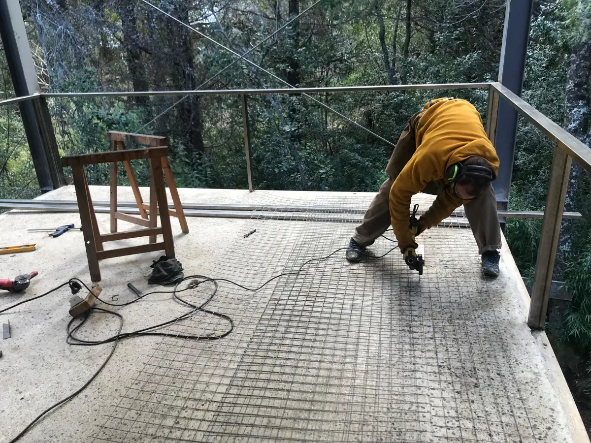 Obra de albañilería profesional